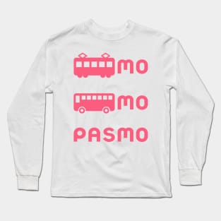 Pasmo Card - Big Japanese Logo Long Sleeve T-Shirt